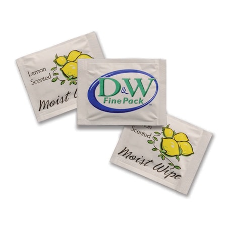 D & W Fine Pack D & W Fine Pack Moist Wipes, PK1000 MW-1000